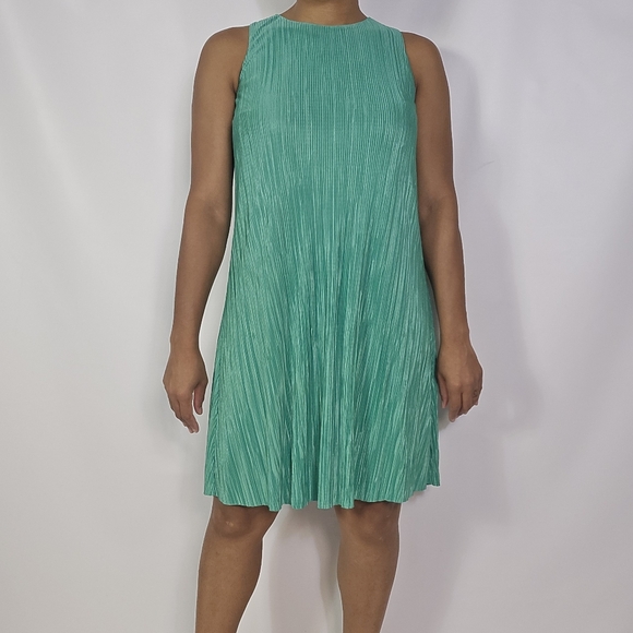 Anne Klein Clover Green Dress - Picture 3 of 9